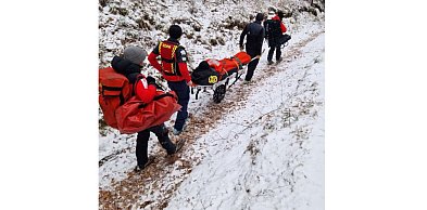 Pięciogodzinna akcja ratunkowa w górach