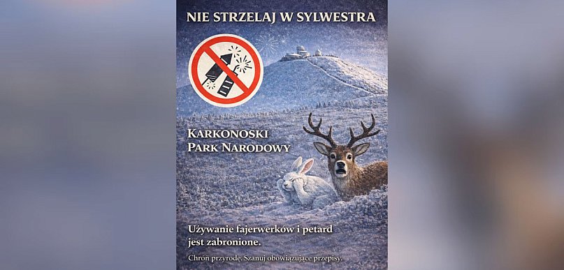 Karkonoski Park Narodowy apeluje, aby nie strzelać fajerwerkami