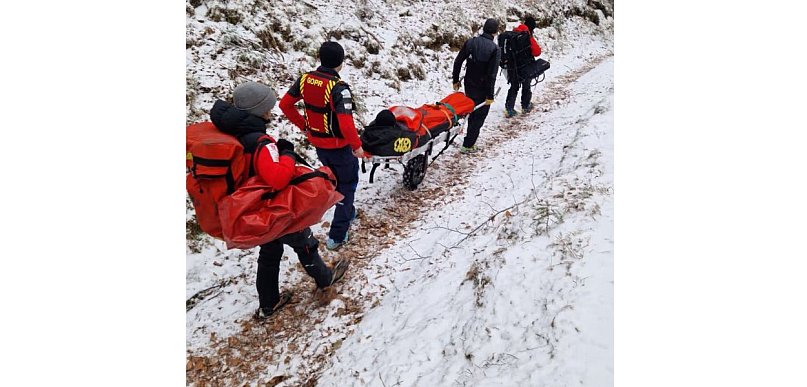 Pięciogodzinna akcja ratunkowa w górach