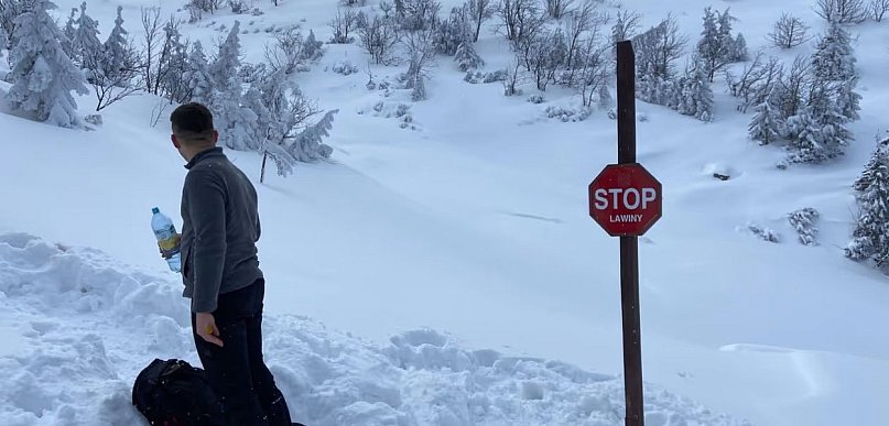 Uwaga! Zagrożenie lawinowe w Karkonoszach