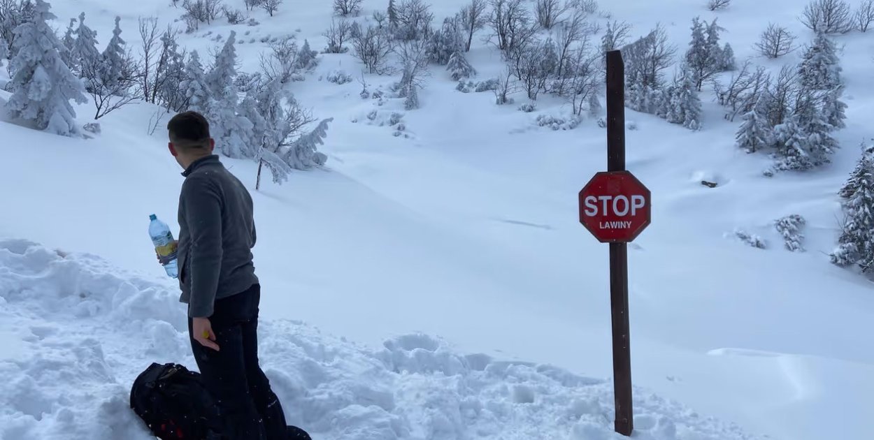 Uwaga! Zagrożenie lawinowe w Karkonoszach